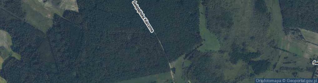 Zdjęcie satelitarne Świętajńska Karczma ul.